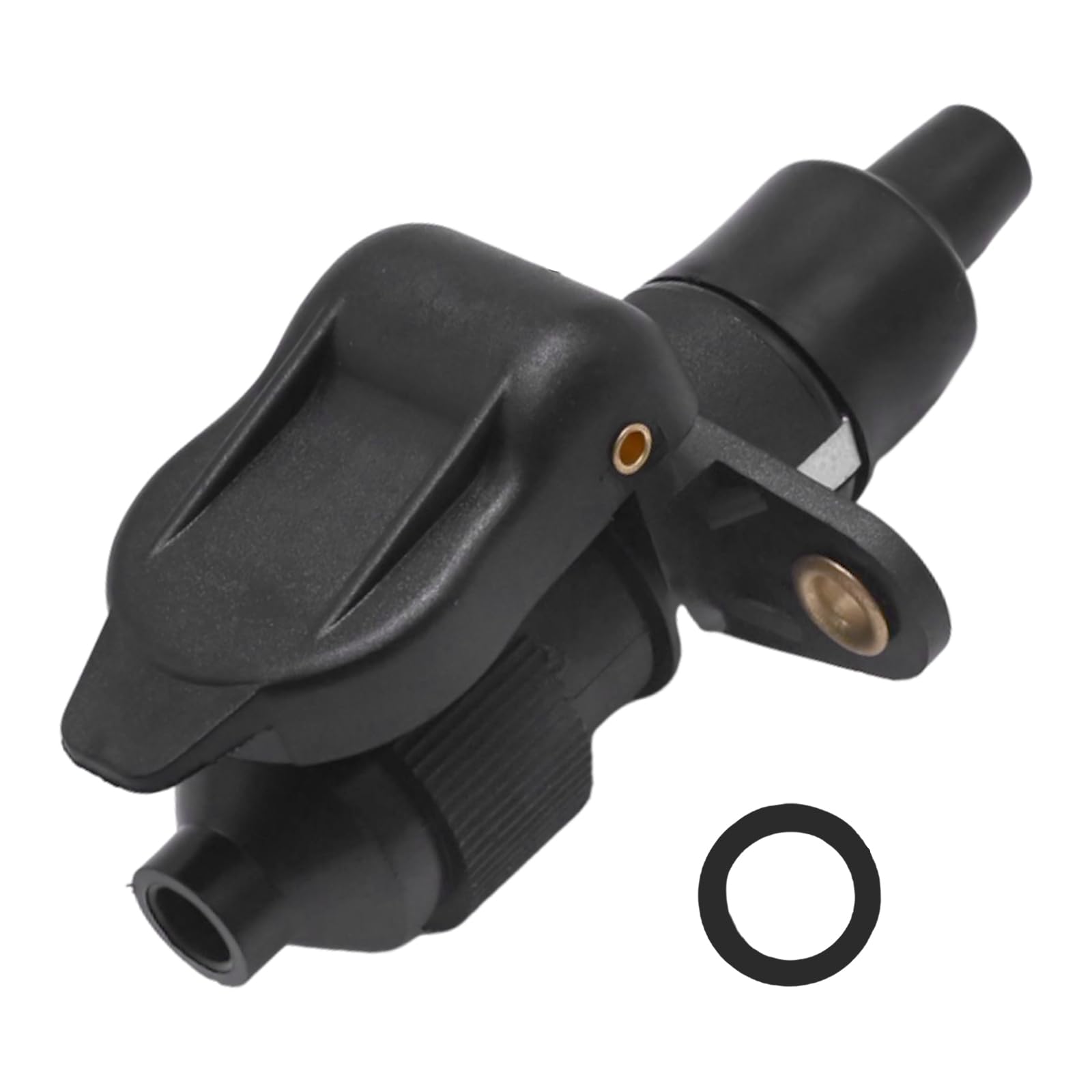 JUUDDENPARTS 2-poliger Anhängerstecker und 2-polige Anhängersteckdose, 12 V, 2-polig, wasserdicht, Traktor-Steckdose, Ersatz für LKW, Traktor, Anhänger, Wohnwagen, Wohnmobil JUUDDENPARTS 2-poliger Anhängerstecker und 2-polige Anhängersteckdose, 12 V, 2-polig, wasserdicht, Traktor-Steckdose, Ersatz für LKW, Traktor, Anhänger, Wohnwagen, Wohnmobil von JUUDDENPARTS