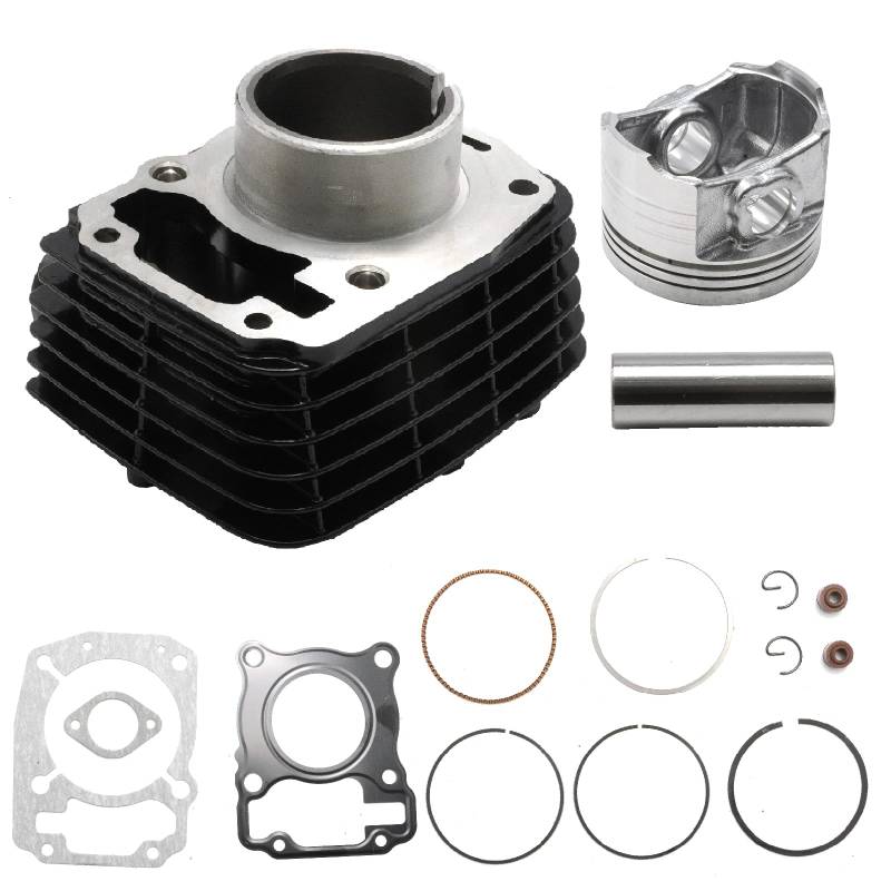 JUUDDENPARTS Zylinderlaufkolbenringe Kit Set, 125cc 52,4mm Zylinder Kit, Ersatz für Honda CB125F GLR125 2014-2020 von JUUDDENPARTS