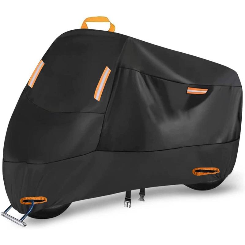 Motorrad Abdeckplane Speziell für CRF 150 2004-2024, Motorradabdeckung 210D Outdoor Wasserdicht Motorradgarage Abdeckplane Motorrad,B/300D von JUZELY