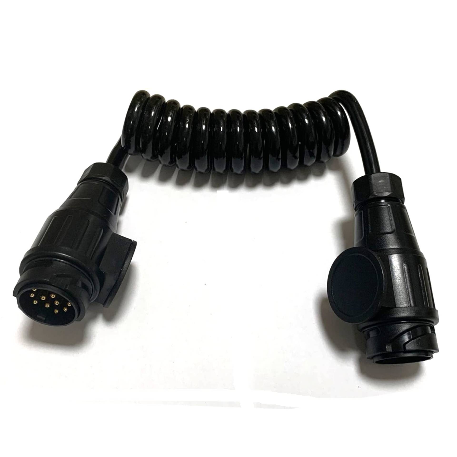 JVJ 2.0m 13-polig auf 13 Polig Adapter Stecker Verbindung Verlängerungskabel Spiralkabel für Anhänger Bootstrailer PKW TreckerPKW-Anhänger Caravan Wohnwagen Zubehör JVJ 2.0m 13-polig auf 13 Polig Adapter Stecker Verbindung Verlängerungskabel Spiralkabel für Anhänger Bootstrailer PKW TreckerPKW-Anhänger Caravan Wohnwagen Zubehör von JVJ