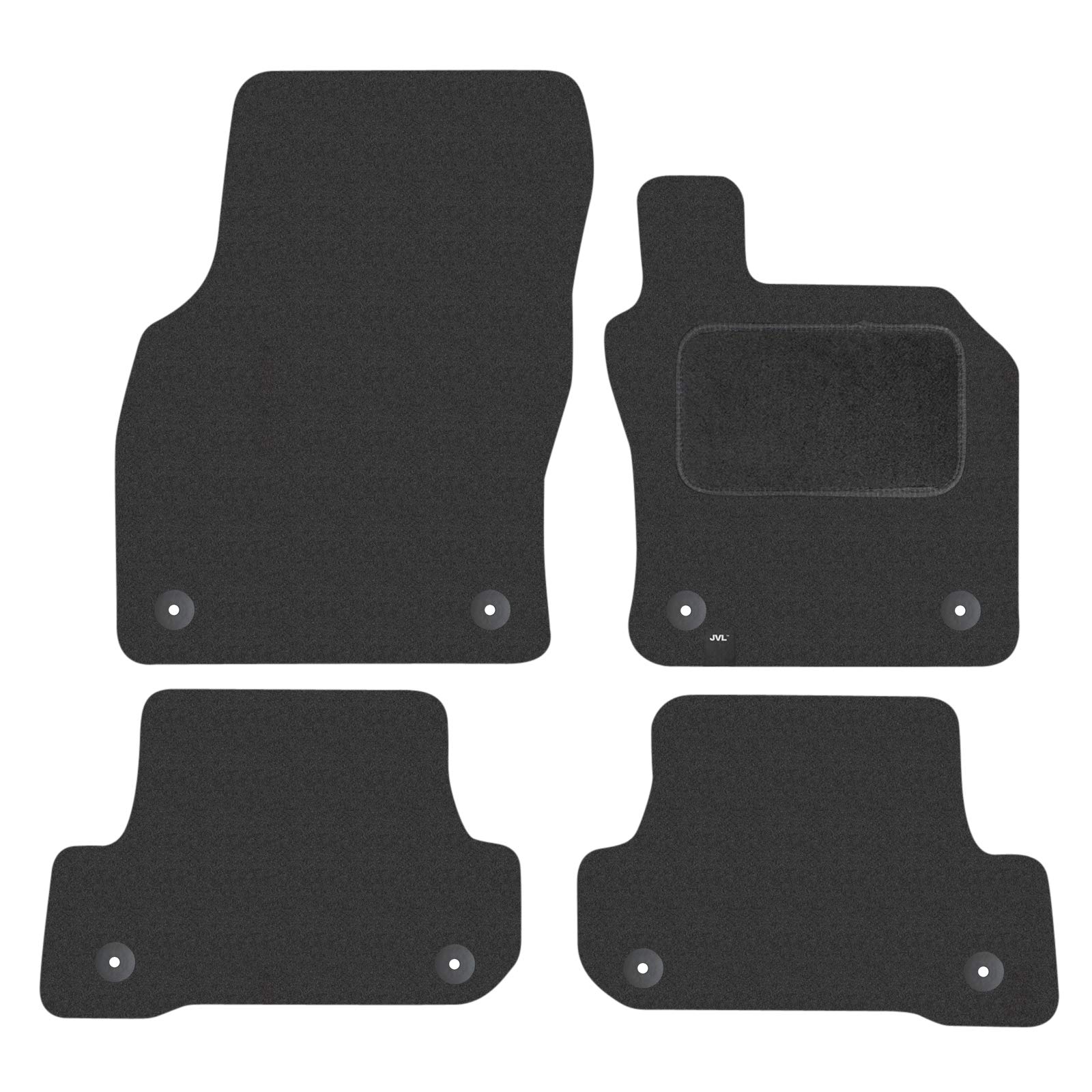 JVL 4083 passgenaues Automatten-Set für A3 Cabriolet 8V 2013-On, Schwarz JVL 4083 passgenaues Automatten-Set für A3 Cabriolet 8V 2013-On, Schwarz von JVL