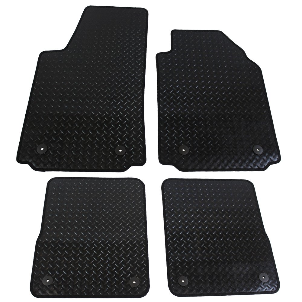JVL A2 2000-2005 Gi zugeschnitten Auto Matten mit 8 Clips, schwarz, 4 Stück JVL A2 2000-2005 Gi zugeschnitten Auto Matten mit 8 Clips, schwarz, 4 Stück von JVL