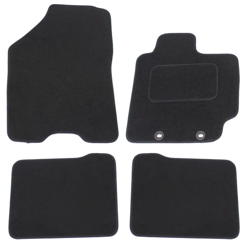 JVL Baleno 2015 Onward Autoteppich zugeschnitten mit 2 Clips, schwarz, 4 Stück JVL Baleno 2015 Onward Autoteppich zugeschnitten mit 2 Clips, schwarz, 4 Stück von JVL