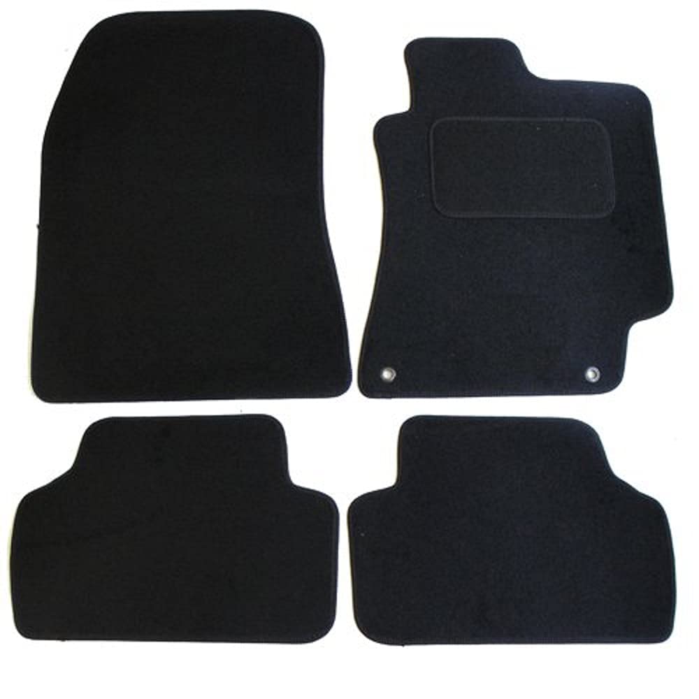 JVL IS200 1999-2005 Auto zugeschnitten Badematten-Set mit 2 Ring Clips - Schwarz JVL IS200 1999-2005 Auto zugeschnitten Badematten-Set mit 2 Ring Clips - Schwarz von JVL