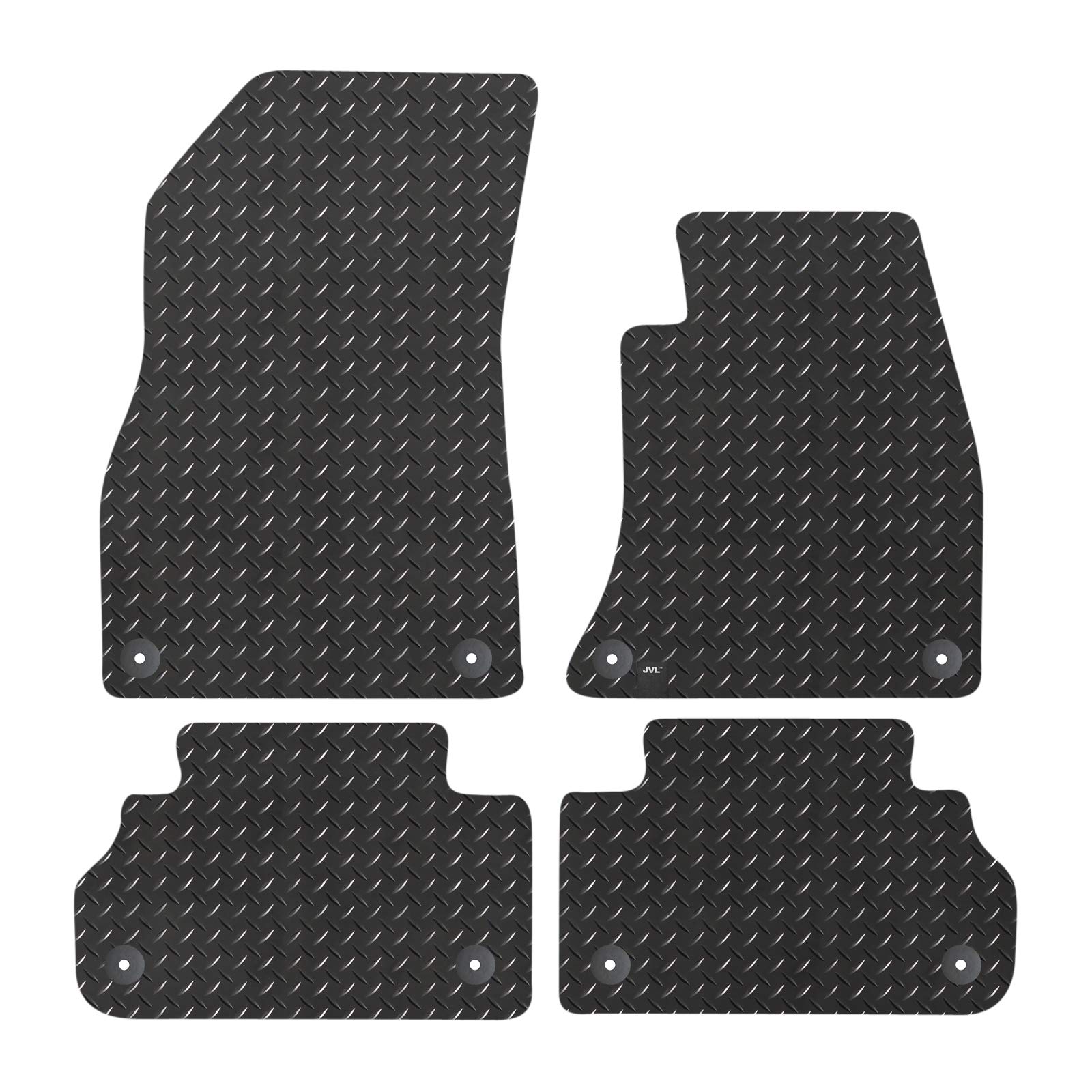 JVL Passgenaues Gummi-Fußmatten-Set für Q5 MK2 2017 - On, Schwarz JVL Passgenaues Gummi-Fußmatten-Set für Q5 MK2 2017 - On, Schwarz von JVL