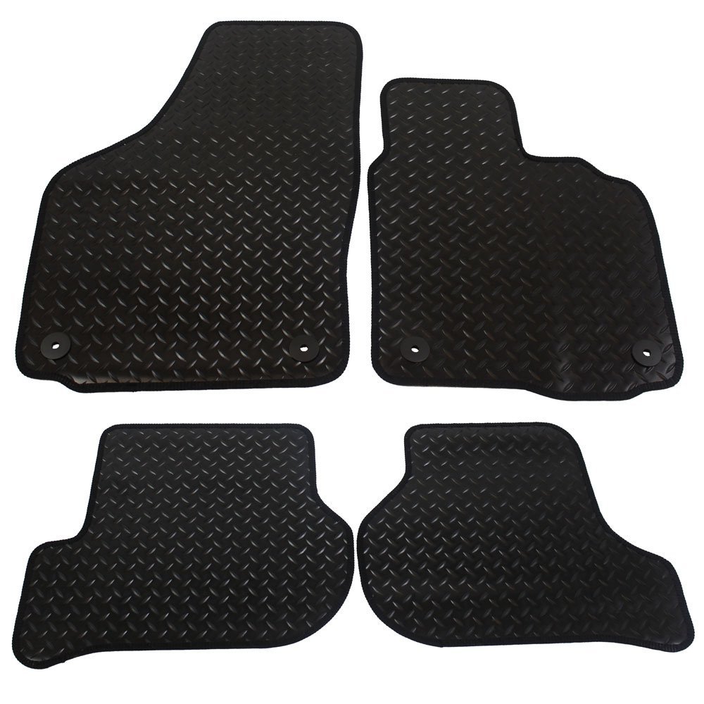 JVL Scirocco 2008 - bis jetzt Gi zugeschnitten Auto Badematten-Set mit 4 Clips - Schwarz JVL Scirocco 2008 - bis jetzt Gi zugeschnitten Auto Badematten-Set mit 4 Clips - Schwarz von JVL