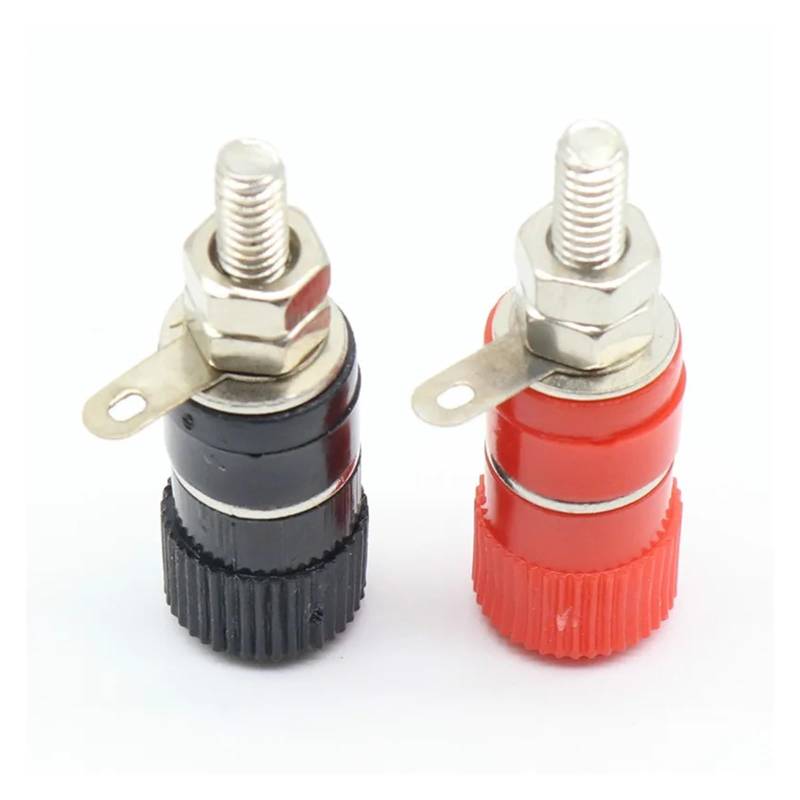 1 pair (RED + BLACK) Amplifier Terminal Binding Jack Panel connector von JVNTOPIHW