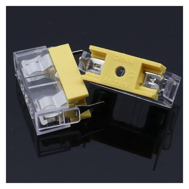 10 pcs Panel PCB Fuse Holder Case w Cover 5x20mm von JVNTOPIHW