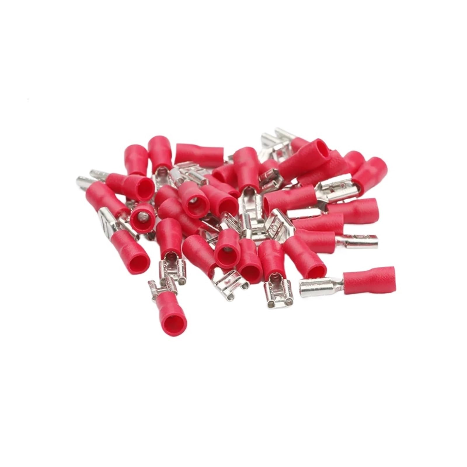 100PCS 22-10awg Female Insulated Electrical Crimp Terminal for Red 4-6mm2 Connectors Cable Wire Connector FDD5.5-250 von JVNTOPIHW