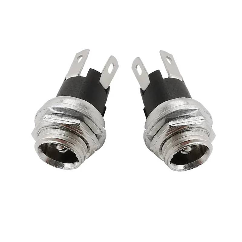 100Pcs DC025M 5.5 * 2.1mm Female Panel Connector 5.5x2.1mm connecotr adapter von JVNTOPIHW