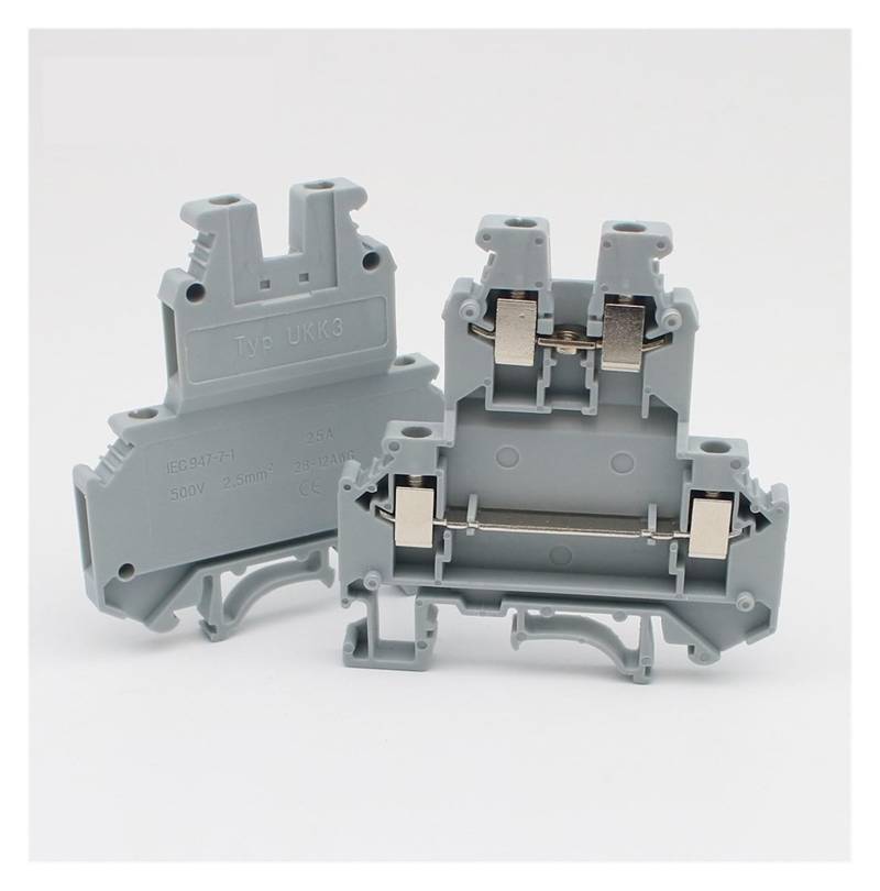 10PCS UKK3 double terminal double lugs of flame retardant materials Connector von JVNTOPIHW