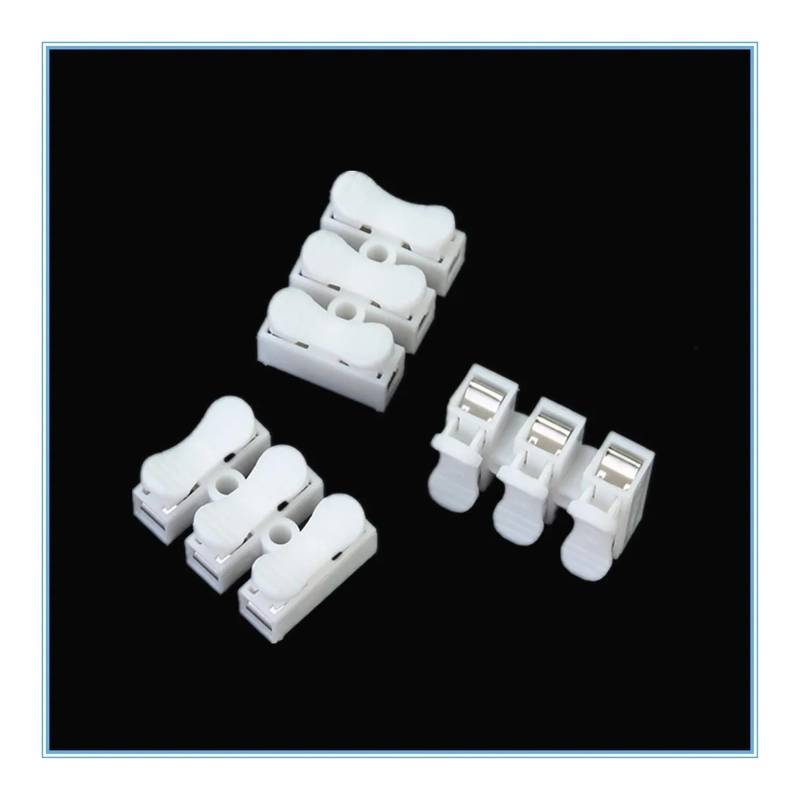 10pcs 3 Pins Electrical Cable Connectors CH3 Quick Splice Lock Wire Terminals von JVNTOPIHW