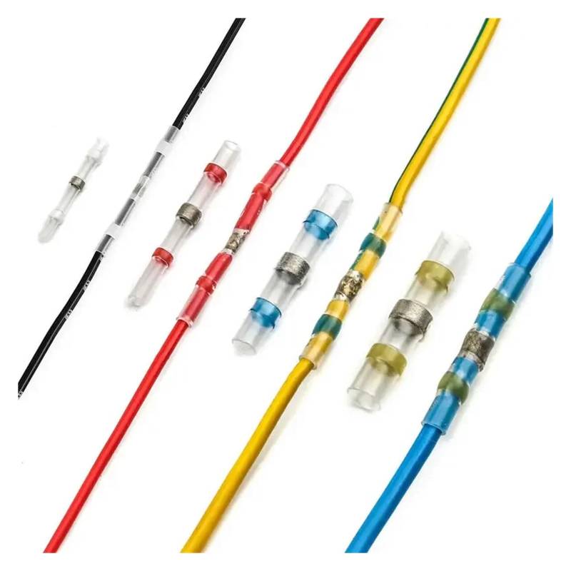 150PCS Seal Heat Shrink Soldering Sleeve Terminals Shrinking Tube Insulated Electrical Wire Butt Connectors Kit von JVNTOPIHW