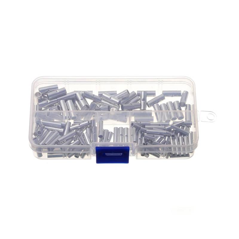 150pcs Wire Ferrule Cable Uninsulated Crimp Terminals Kit Naked Butt Connector Wire Connector 22-10AWG Electrical Butt Terminal von JVNTOPIHW