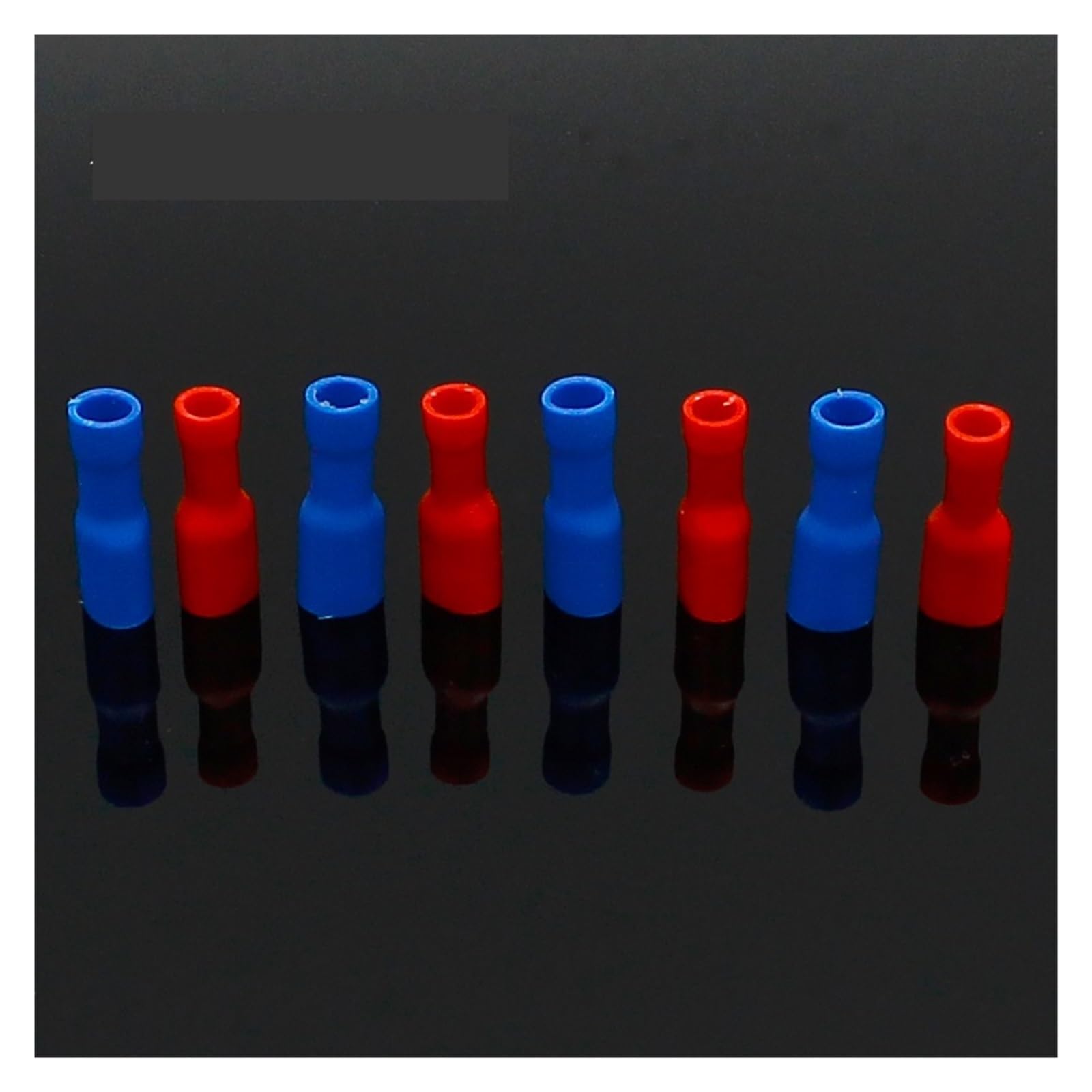 200pcs 100 Red + 100 Blue Fully Insulated 4.8mm Female Spade Connector Crimp Terminal von JVNTOPIHW