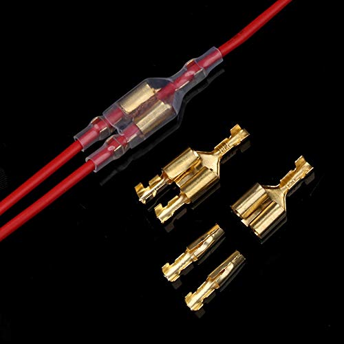 20sets 4.0mm Terminals Connector Car Electrical Wire Connector Male Female Double Wire Connector Terminals von JVNTOPIHW