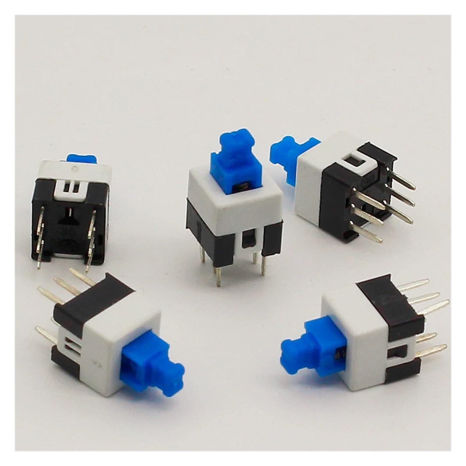 30pcs/lot Square 7x7x12mm 6 Pin DPDT Push Button Self-locking Switch G64 Multimeter Switch 30pcs/lot Square 7x7x12mm 6 Pin DPDT Push Button Self-locking Switch G64 Multimeter Switch von JVNTOPIHW