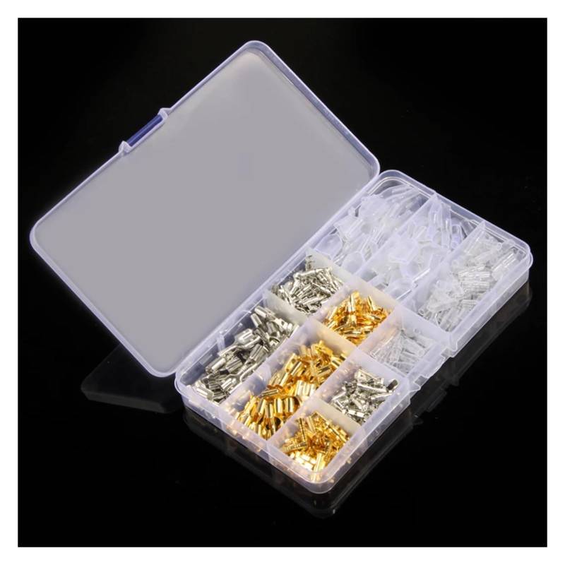320Pcs 4.0mm Car Motorcycle Terminals Electrical Wire Connectors Male Female With Insulated Transparent sheath von JVNTOPIHW