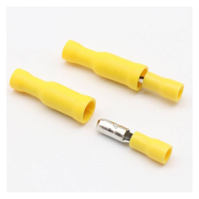 50 X Yellow Male Female Connector Crimp Terminals Wiring von JVNTOPIHW