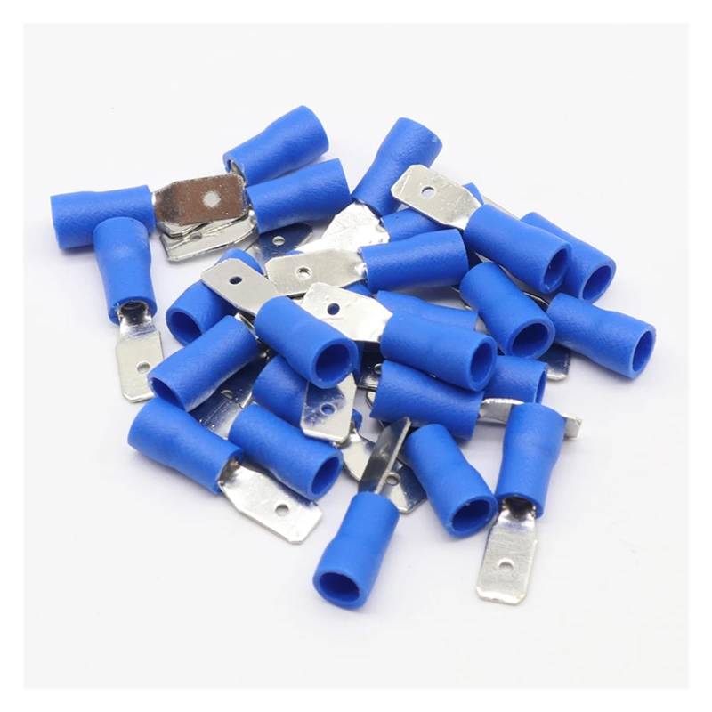 50PCS/LOT MDD2-187 male Insulated Spade Quick Connector Terminals Crimp Terminal von JVNTOPIHW