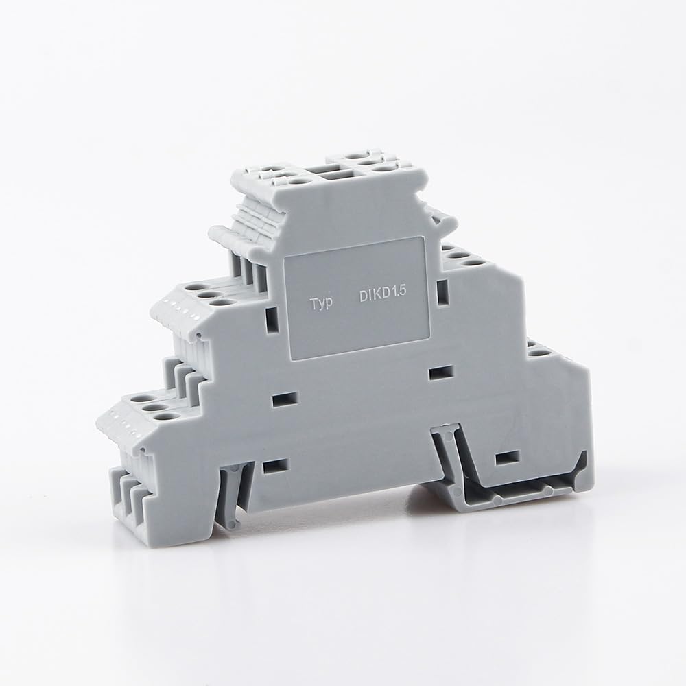 50Pcs Din Rail Terminal Block DIKD-1.5 Three Layer 3 Level Sensor Actuator Triple Wire Connector DIKD1.5 Wire Conductor 50Pcs Din Rail Terminal Block DIKD-1.5 Three Layer 3 Level Sensor Actuator Triple Wire Connector DIKD1.5 Wire Conductor von JVNTOPIHW