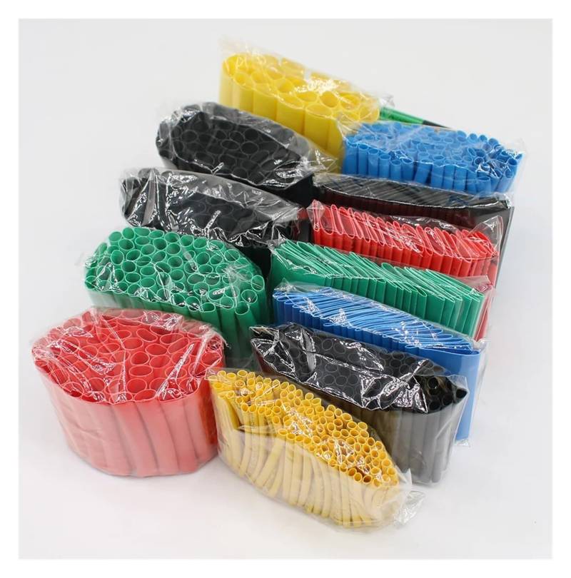 530pcs Heat Shrink Tubing Insulation Shrinkable Tube Assortment Electronic Polyolefin Wire Cable Sleeve Kit Heat Shrink Tubes von JVNTOPIHW