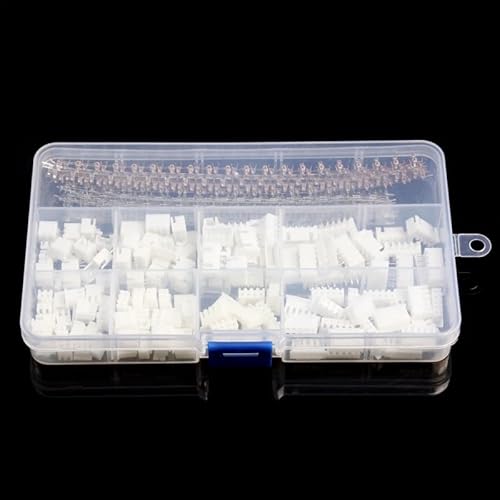 560Pcs Connector XH2.54mm 2P 3P 4P 5P Pin Jumper Wire Cable Pin Header Male Female Pin Housing Terminal Adapter Set von JVNTOPIHW