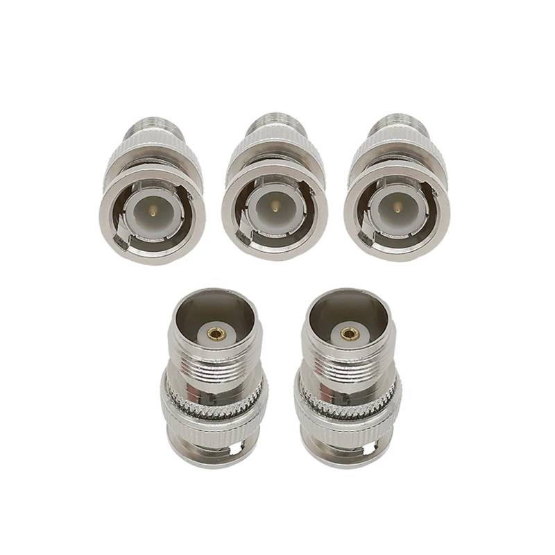 5Pcs BNC Male to TNC Female Jack Connector RF BNC to TNC Adapter For Wireless Antenna Broadcast Radios Coax Cable Connector von JVNTOPIHW