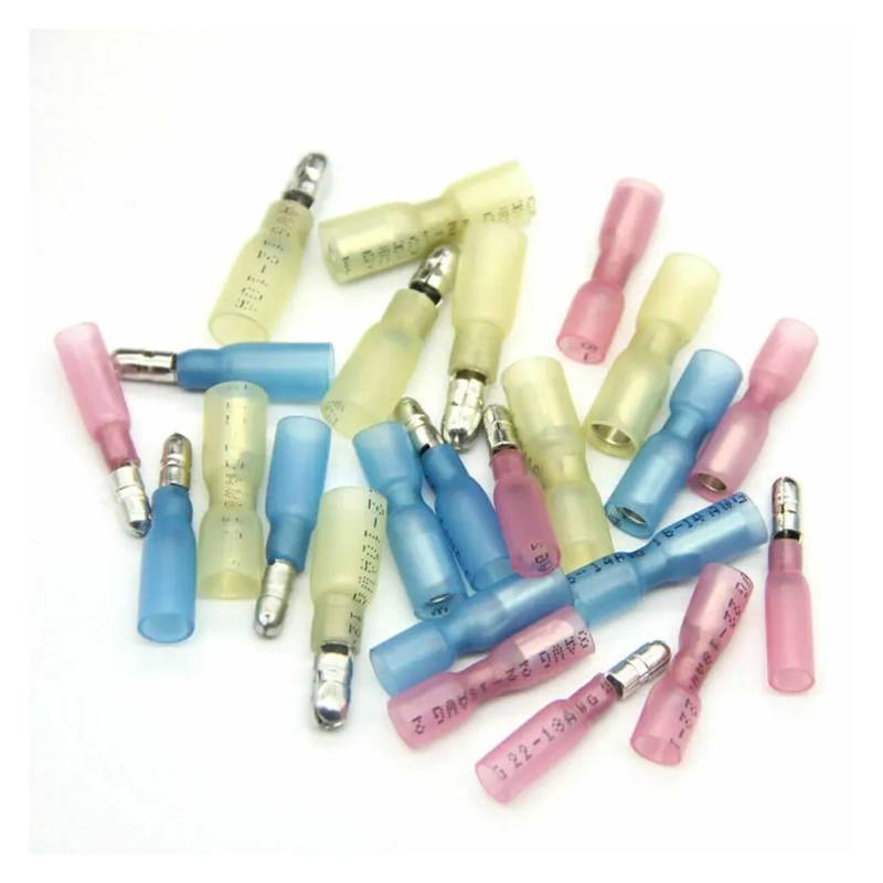 60PCS Heat Shrink Female Male Electrical Wire Connectors Splice Crimp Terminals Kit 10-22AWG Assortment von JVNTOPIHW