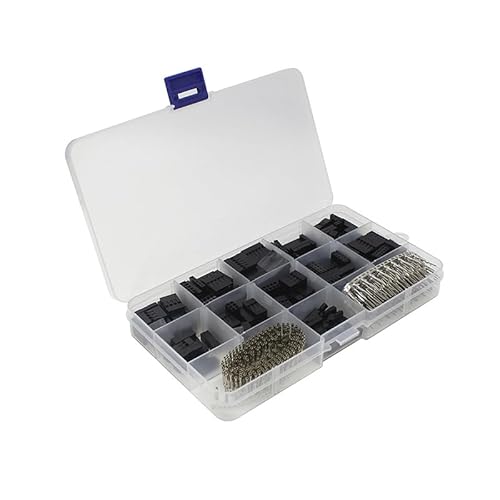 620pcs Wire Jumper Pin Header Connector Housing Male Crimp Pins+Female Pin Connectors Pitch Terminal Connector 18-26AWG von JVNTOPIHW