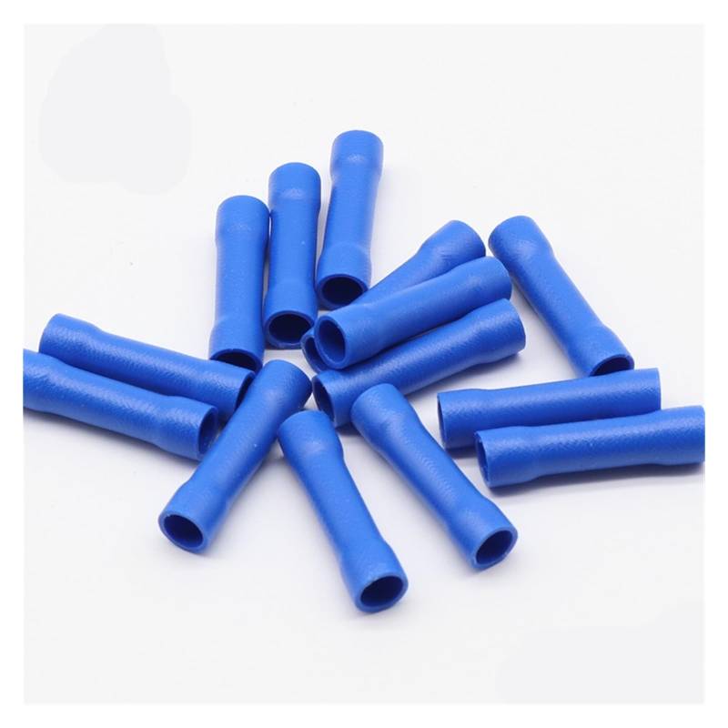 BV2 BV2.5 Full Insulating Wire Connector cable Wire Splice Terminals Joiner Crimp Electrical Fully Insulation BV2 BV 100 PCS BV von JVNTOPIHW