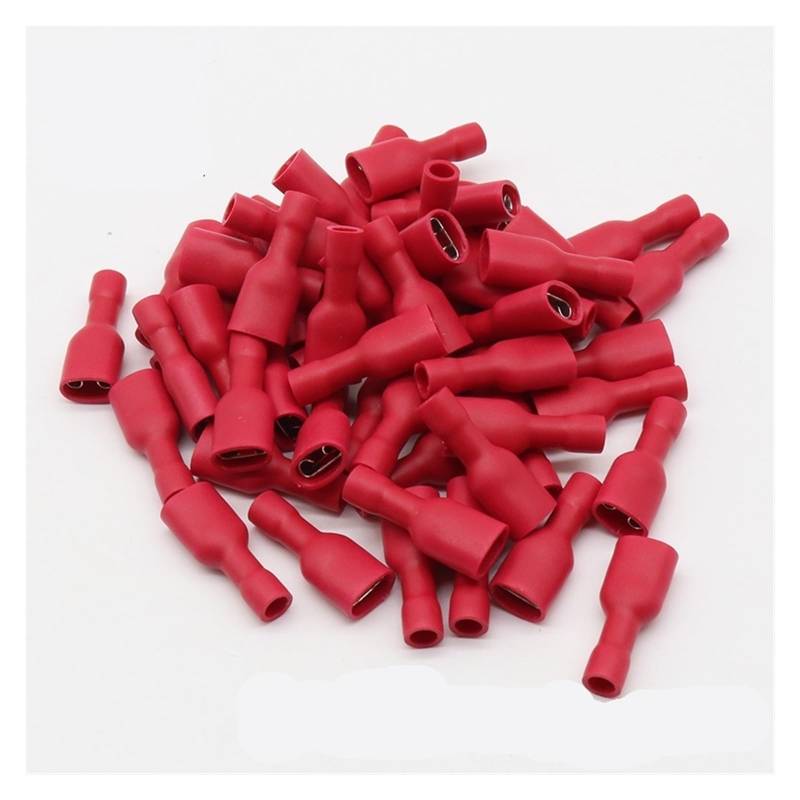 FDFD1-250 FDFD1.25-250 insulating Female Insulated Electrical Crimp Terminal Connectors Cable Wire Connector 100PCS/Pack FDFD von JVNTOPIHW