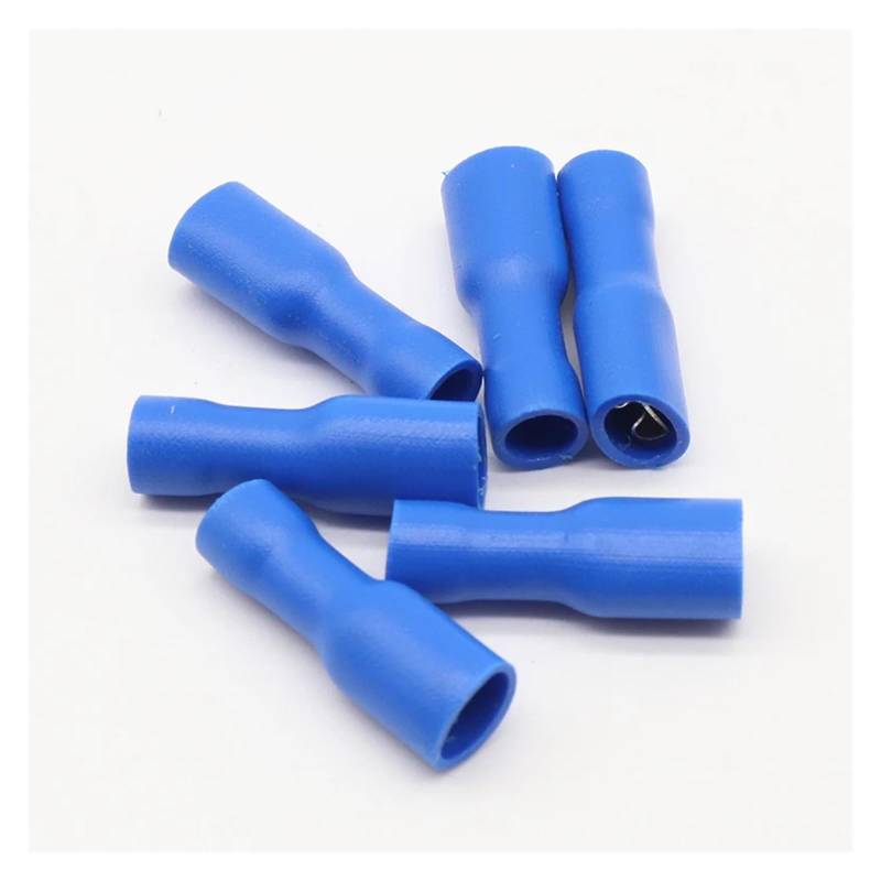 FDFD2-187 FDFD2.5-187 Female Insulated Electrical Crimp Terminal for 1.5-2.5mm2 Connectors 100PCS/Pack Cable Wire Connector FDFD von JVNTOPIHW
