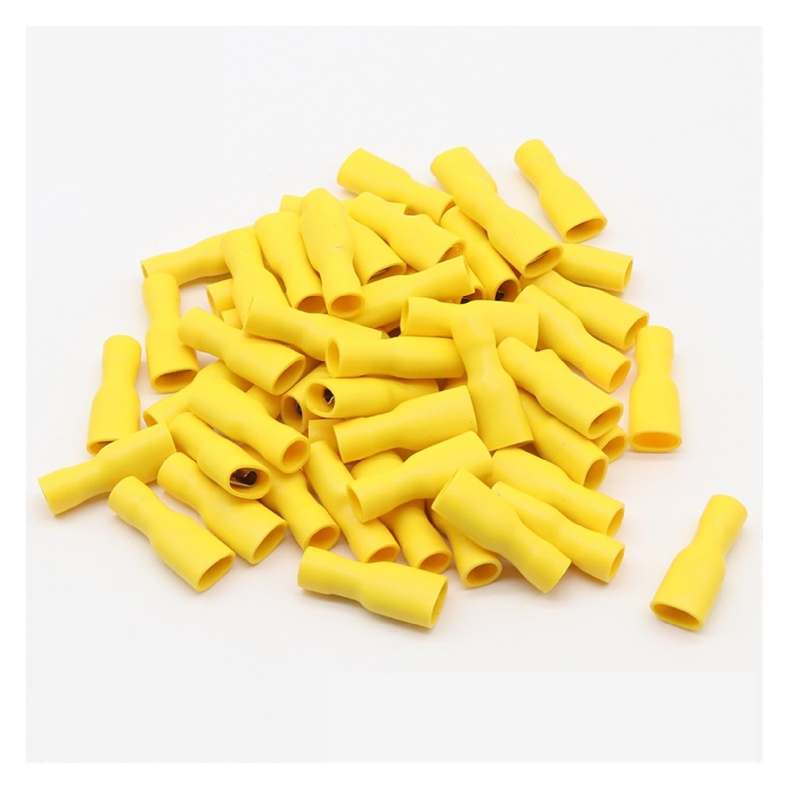 FDFD5-250 FDFD5.5-250 Female Insulated Electrical Crimp Terminal Connectors Cable Wire Connector 100PCS/Pack AWG 12-10 FDFD von JVNTOPIHW