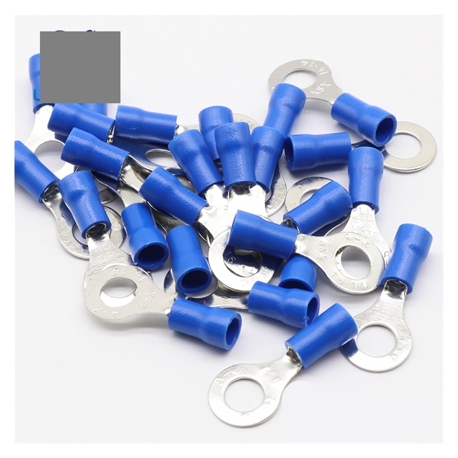 RV2-6 Blue Ring insulated terminal Cable Wire Connector 100PCS/Pack suit 1.5-2.5mm Electrical Crimp Terminal RV2.5-6 RV RV2-6 Blue Ring insulated terminal Cable Wire Connector 100PCS/Pack suit 1.5-2.5mm Electrical Crimp Terminal RV2.5-6 RV von JVNTOPIHW