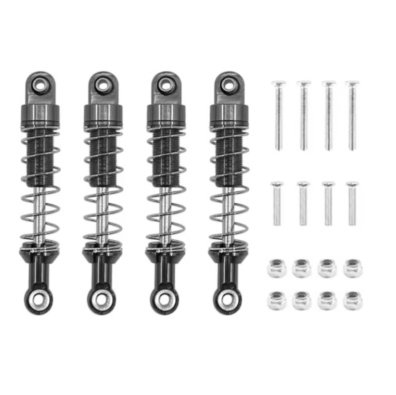JVRWSC Für MN Für D90 MN99S Für WPL Für C14 C24 Metall Stoßdämpfer Und Erweiterte Halterung Für Seat RC Auto Upgrades Teile Zubehör RC Spielzeugautoteile(Multi-Colored,Size1) von JVRWSC