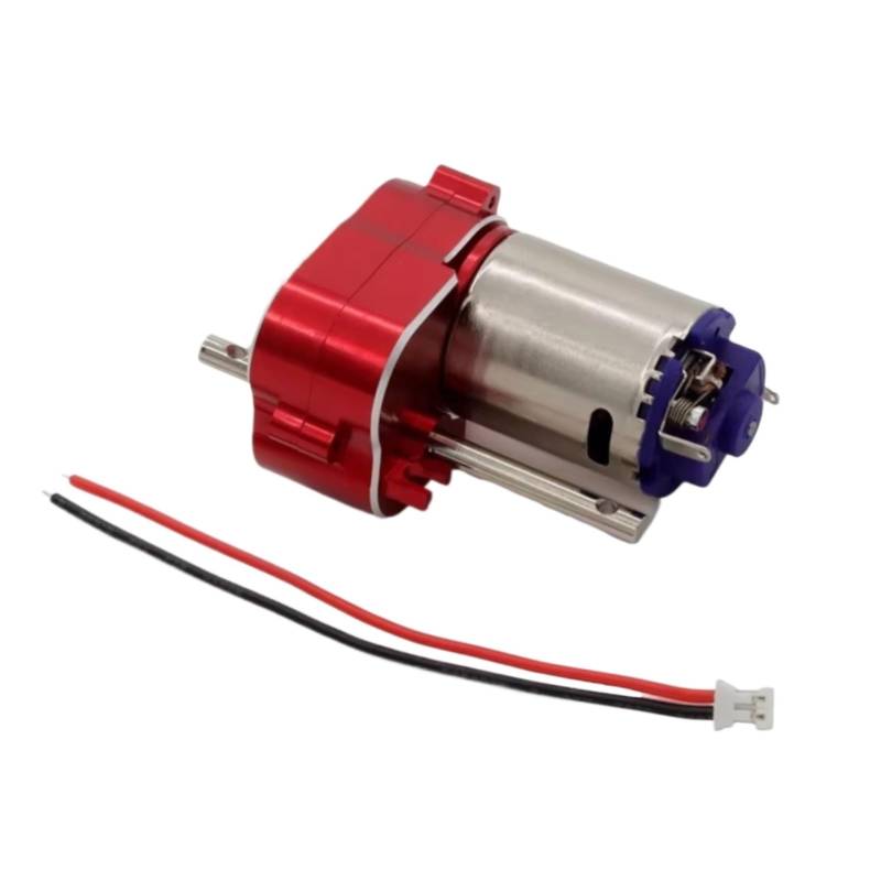 JVRWSC Für MN Für MN168 MN82 MN78 MN99S 2nd Generation 1/12 Metall Getriebe Getriebe Motor Getriebe Box Mit Metall Getriebe RC Auto Upgrade Teile Upgrade RC Spielzeugautoteile(Red) von JVRWSC