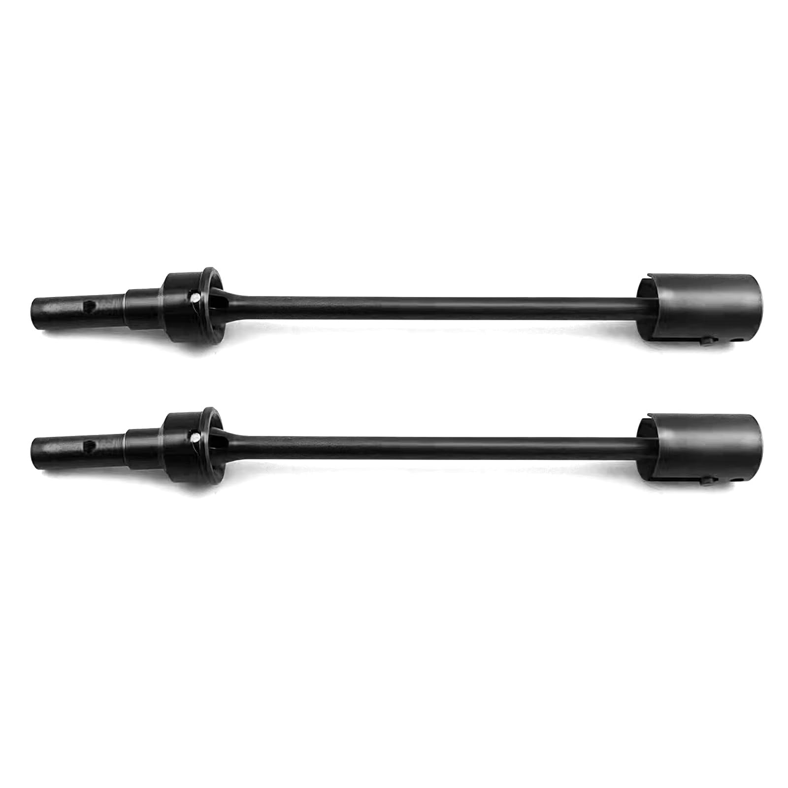 JVRWSC Für Traxxas Für E-Revo 2.0 Für Vxl 86086-4 1/10 2/4 Stücke Stahl Antriebswelle CVD Antriebswelle Und Antriebsschale RC Auto Upgrade Teile Zubehör RC Spielzeugautoteile(Silver,2pcs) von JVRWSC