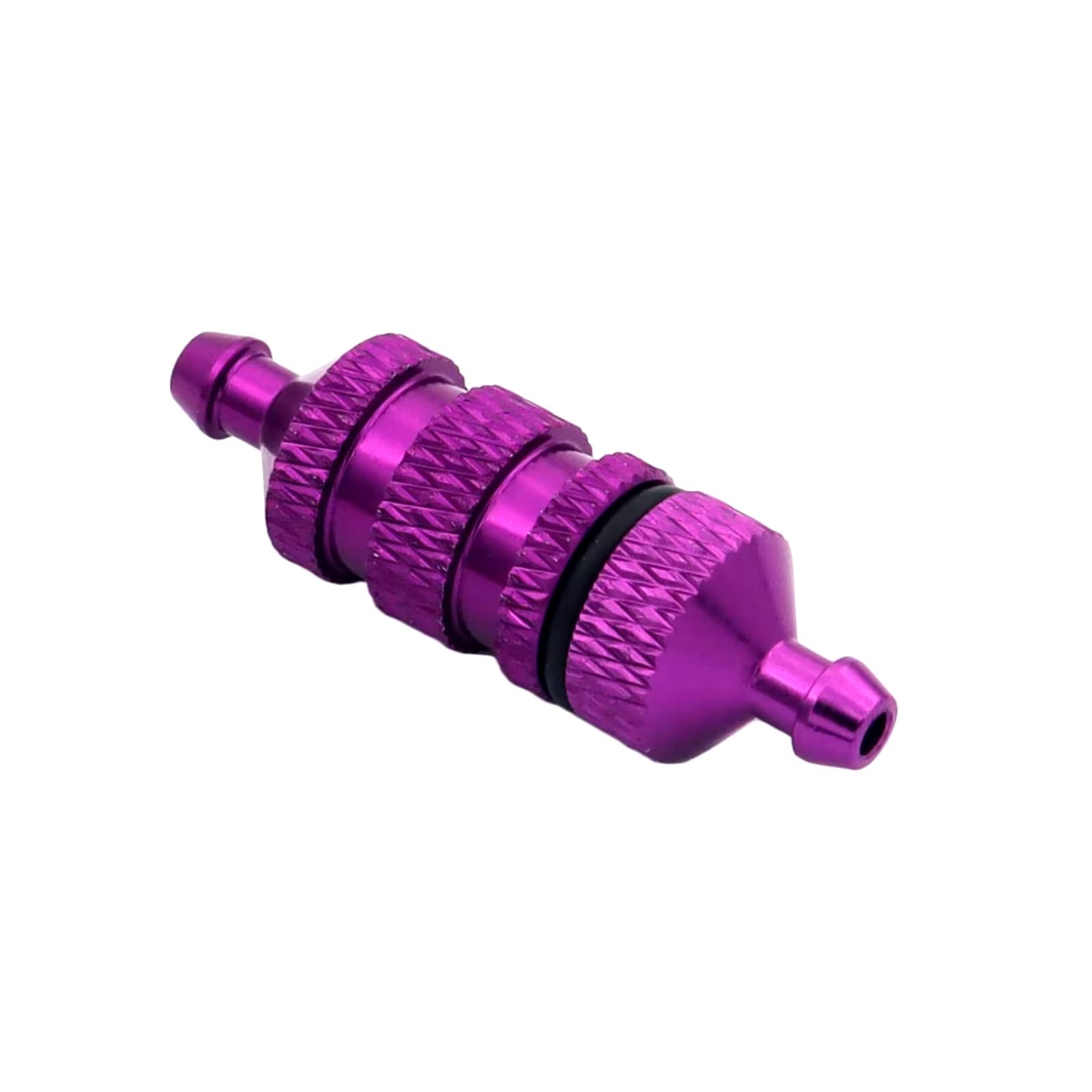 JVRWSC Für Traxxas Für Hsp 94122 94188 1/8 1/10 Metall Filter Für Nitro 02156 RC Für Modell Auto Upgrade Teile Zubehör RC Spielzeugautoteile(Purple) von JVRWSC