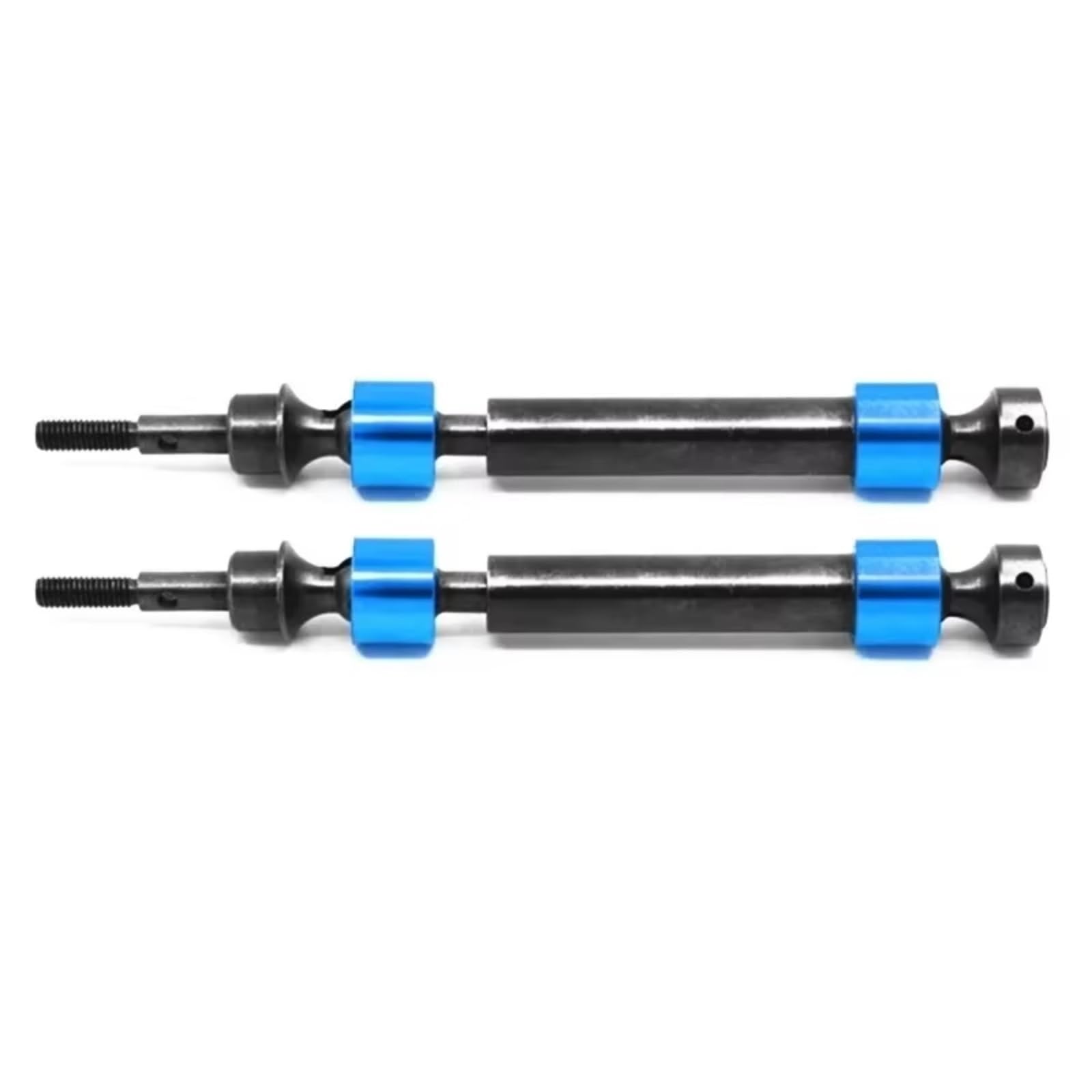 JVRWSC Für Traxxas Für Maxx Für E-Maxx Für T-Maxx 1/10 Gehärtete Stahl Splined CVD Antriebswelle 5451X RC Auto Upgrade Teile Zubehör RC Spielzeugautoteile(Blue,2pcs) von JVRWSC