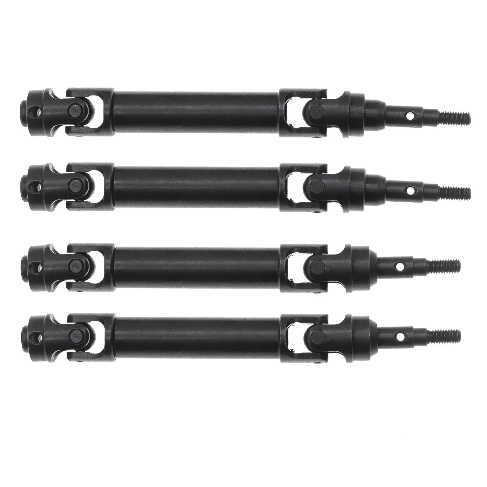 JVRWSC Für Traxxas Für Raptor R F150 1/10 Stahl Metall Vorne Hinten Antriebswelle CVD Antriebswelle RC Auto Upgrade Teile Zubehör RC Spielzeugautoteile(Front and Rear) von JVRWSC