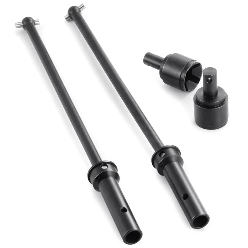JVRWSC RC Auto Antriebswelle Kompatibel Mit KRATON 8S 1/5 RC-Auto-Upgrade-Teile, Ersatzzubehör, Metallstahl, Vordere CVD-Antriebswelle, Hundeknochenhülsen von JVRWSC