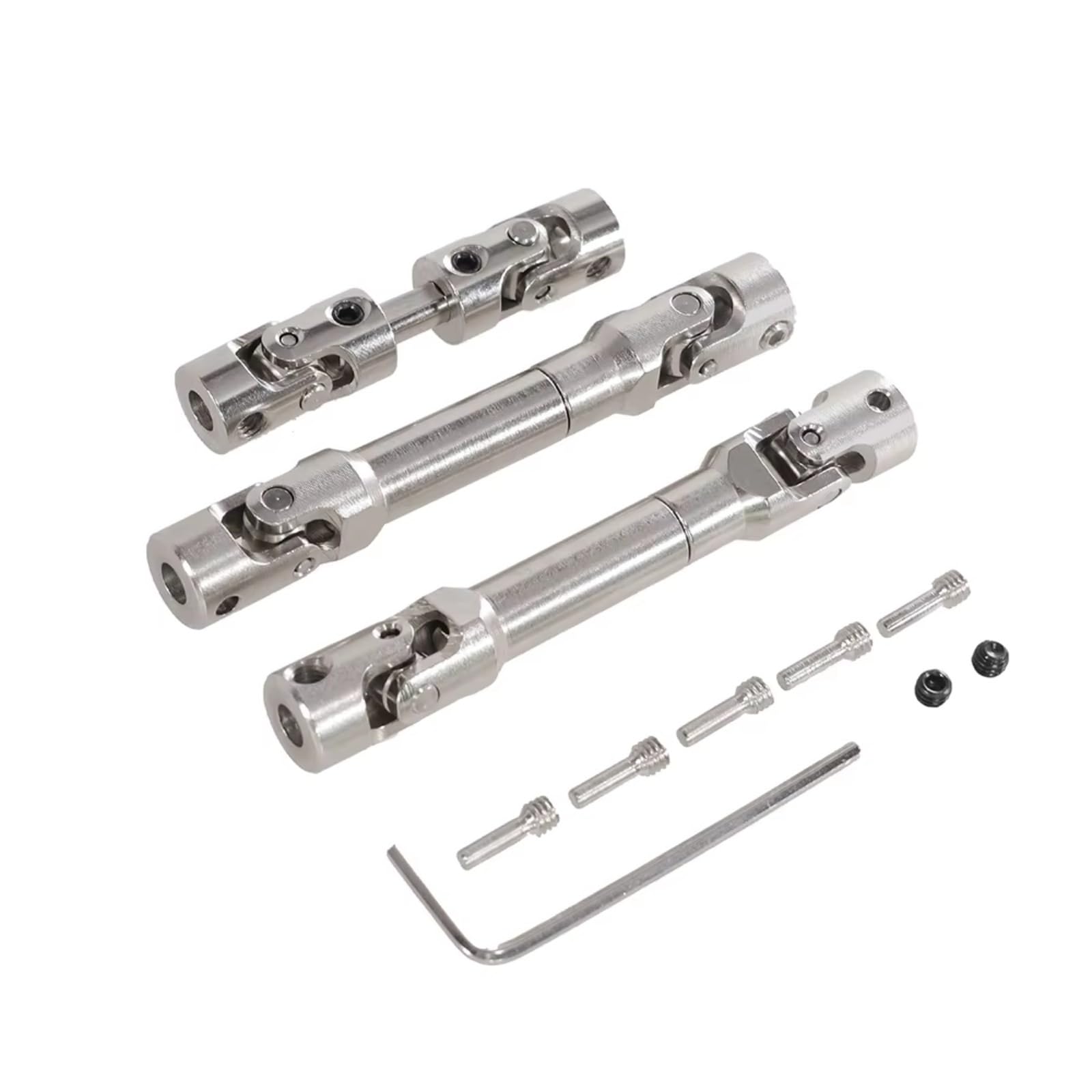 JVRWSC RC Auto Antriebswelle Kompatibel Mit MN128 MN86 MN86S MN86K MN86KS Für MN G500 1/12 RC Crawler Auto Upgrade Teile Stahl Antriebswelle CVD(1set) von JVRWSC
