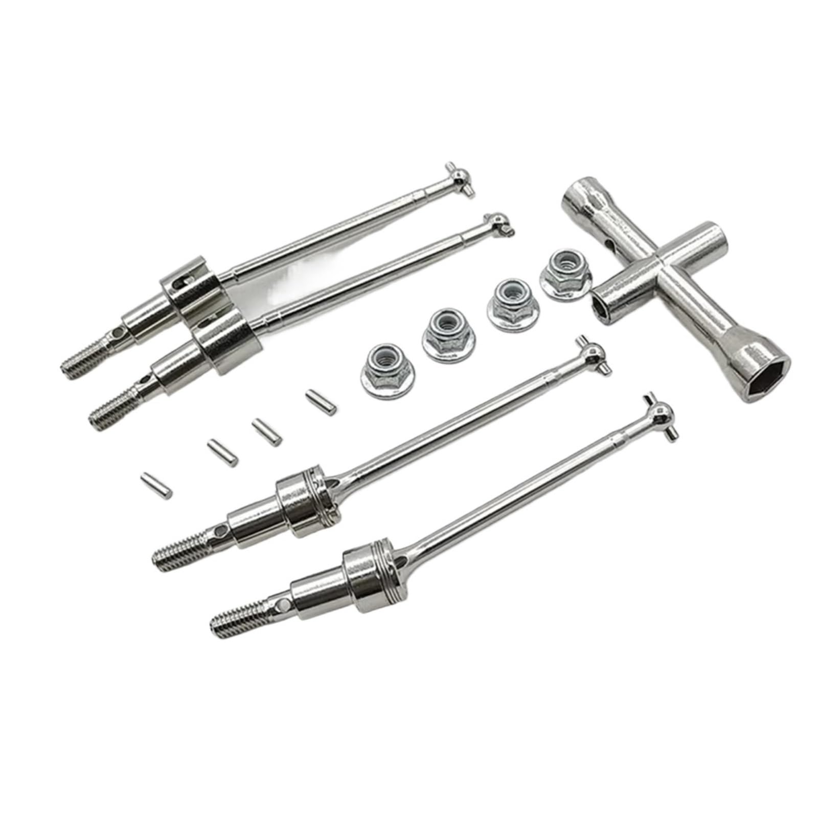 JVRWSC RC Auto Antriebswelle Kompatibel Mit SCY 16101 16102 16103 16201 Pro 1/16 RC Brushless Car Upgrades Teile Zubehör Metall Front CVD Antriebswelle Set JVRWSC RC Auto Antriebswelle Kompatibel Mit SCY 16101 16102 16103 16201 Pro 1/16 RC Brushless Car Upgrades Teile Zubehör Metall Front CVD Antriebswelle Set von JVRWSC