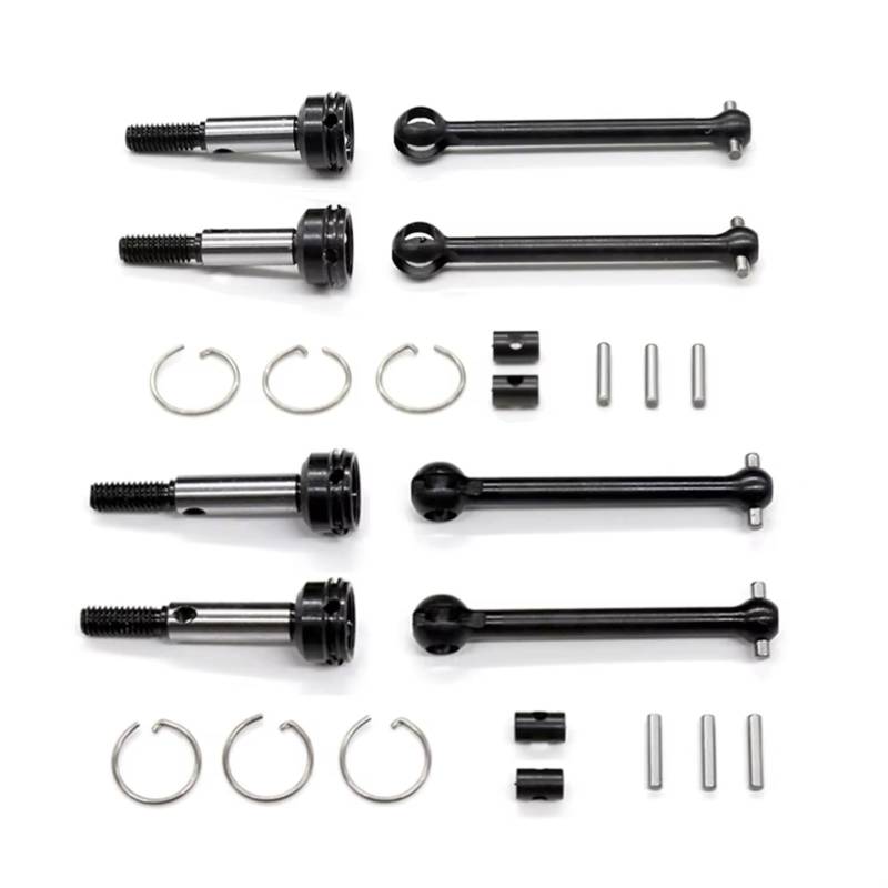 JVRWSC RC Auto Antriebswelle Kompatibel Mit Tamiya XV-01 TC-01 1/10 RC-Auto-Upgrade-Teile Zubehör Vordere Hintere Antriebswelle CVD 54515 54516 42 Mm 39 Mm(1set) von JVRWSC