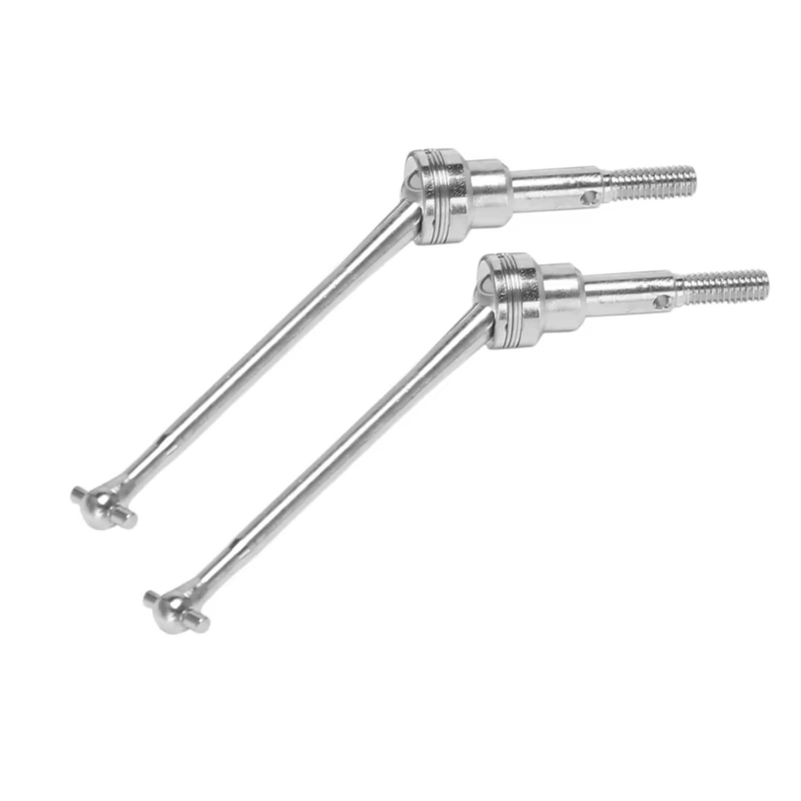 JVRWSC RC Auto Antriebswelle Kompatibel Mit Wltoys 12428 12423 12428-ABC 1/12 RC-Auto-Upgrades Teile Ersatzzubehör Metallantriebswelle CVD 12428-0090(Silver) von JVRWSC
