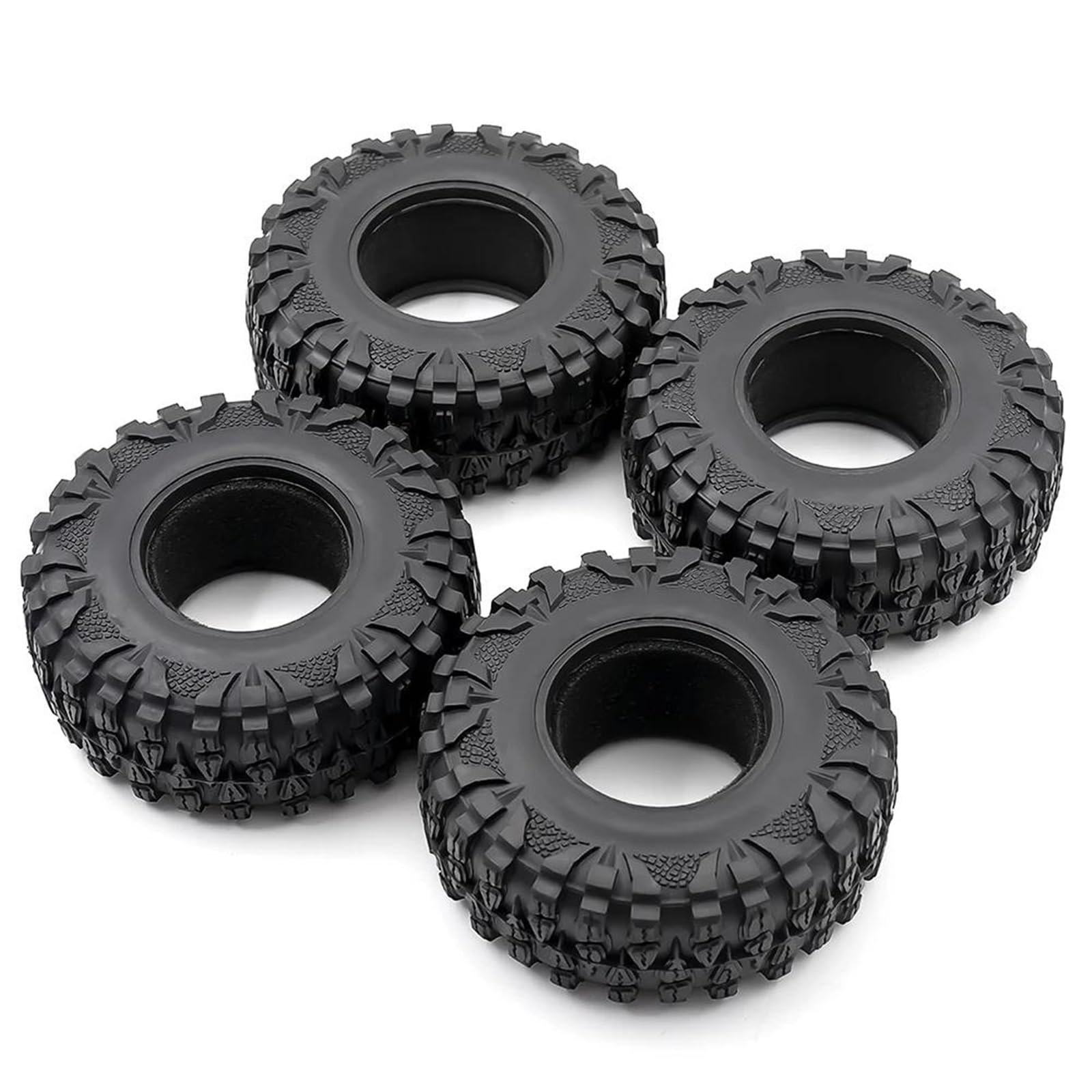 JVRWSC RC Autoreifen Felge Kompatibel Mit Axial Für SCX10 SCX10 II 90046 90047 TRX-4 TRX4 2.2 Gummischlamm-Grappler-Reifen 120 * 46MM Für 1:10 RC Rock Crawler JVRWSC RC Autoreifen Felge Kompatibel Mit Axial Für SCX10 SCX10 II 90046 90047 TRX-4 TRX4 2.2 Gummischlamm-Grappler-Reifen 120 * 46MM Für 1:10 RC Rock Crawler von JVRWSC