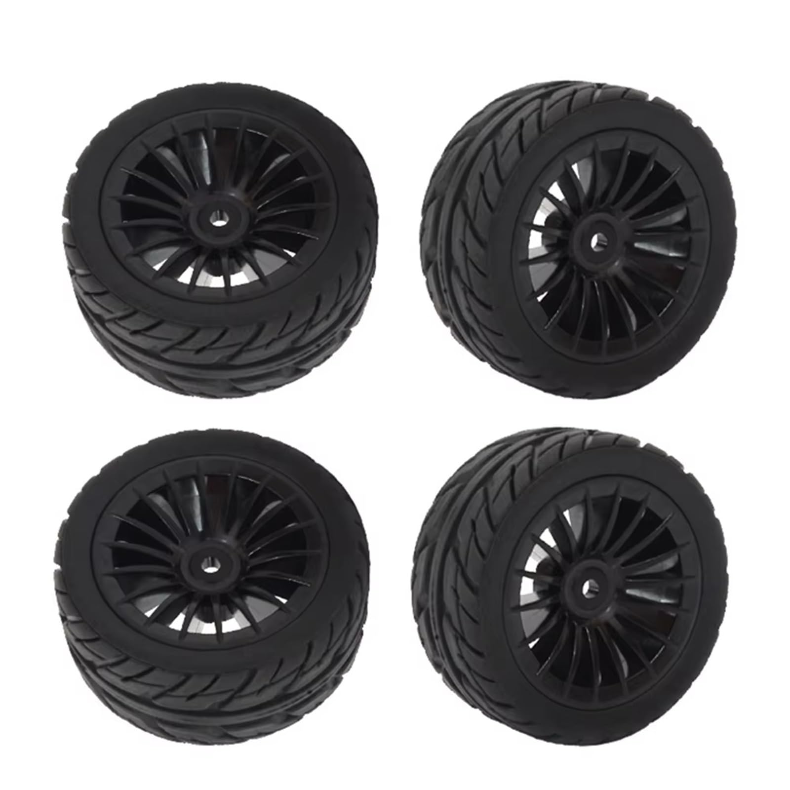 JVRWSC RC Autoreifen Felge Kompatibel Mit SG1603 Für SG1604 SG 1603 Für UDIRC UD1601 UD1602 UD1603 UD1604 1/16 RC Auto Upgrade Teile 4 Stück Gummireifen Reifen Rad von JVRWSC
