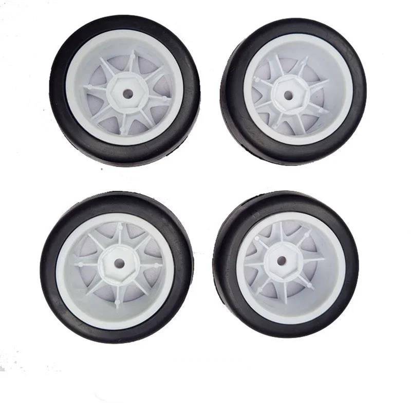 JVRWSC RC Autoreifen Felge Kompatibel Mit Sakura Für M4 M5 Für MST Für TCR Für Tamiya M04 M05 4 Stück 58 Mm Reifen 12 Mm Sechskanträder Mit Schwamm Für 1/10 1/12 RC-Auto von JVRWSC