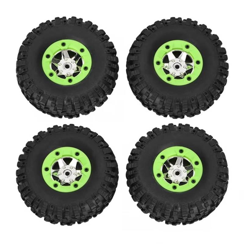 JVRWSC RC Autoreifen Felge Kompatibel Mit Wltoys 12428 12423 12427 1/12 RC Auto Ersatzteile Ersatzteile Zubehör 4-teiliges Set Für Linke Und Rechte Reifen von JVRWSC
